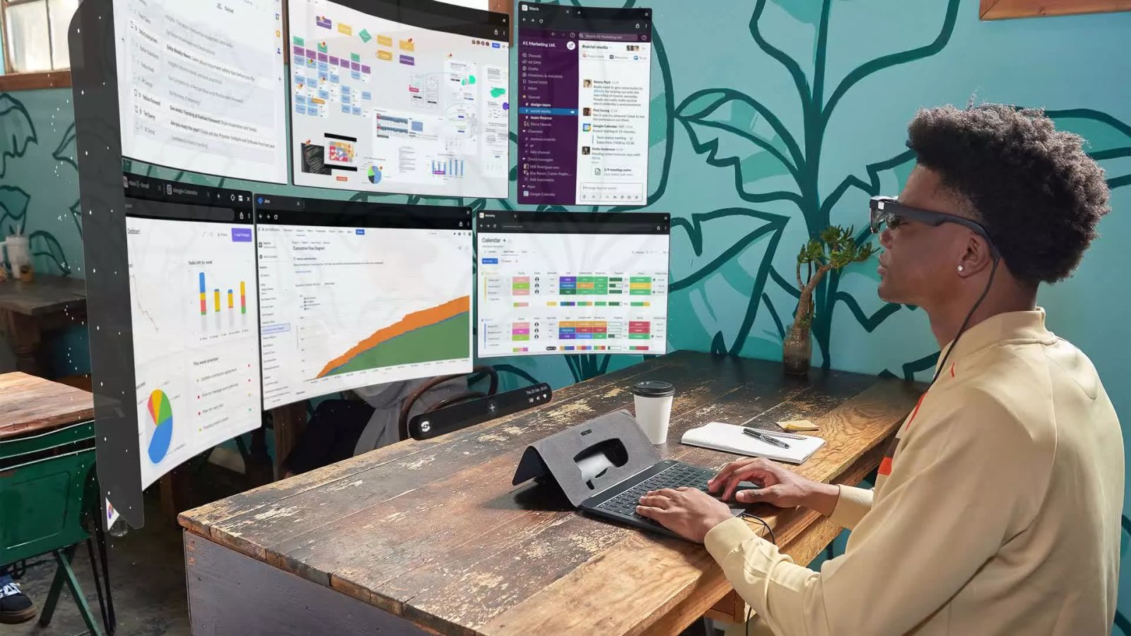 bu 1900 dolarlik dizustu bilgisayar bir cift ar gozluk icin fiziksel ekrani terk ediyor 9aWlErve