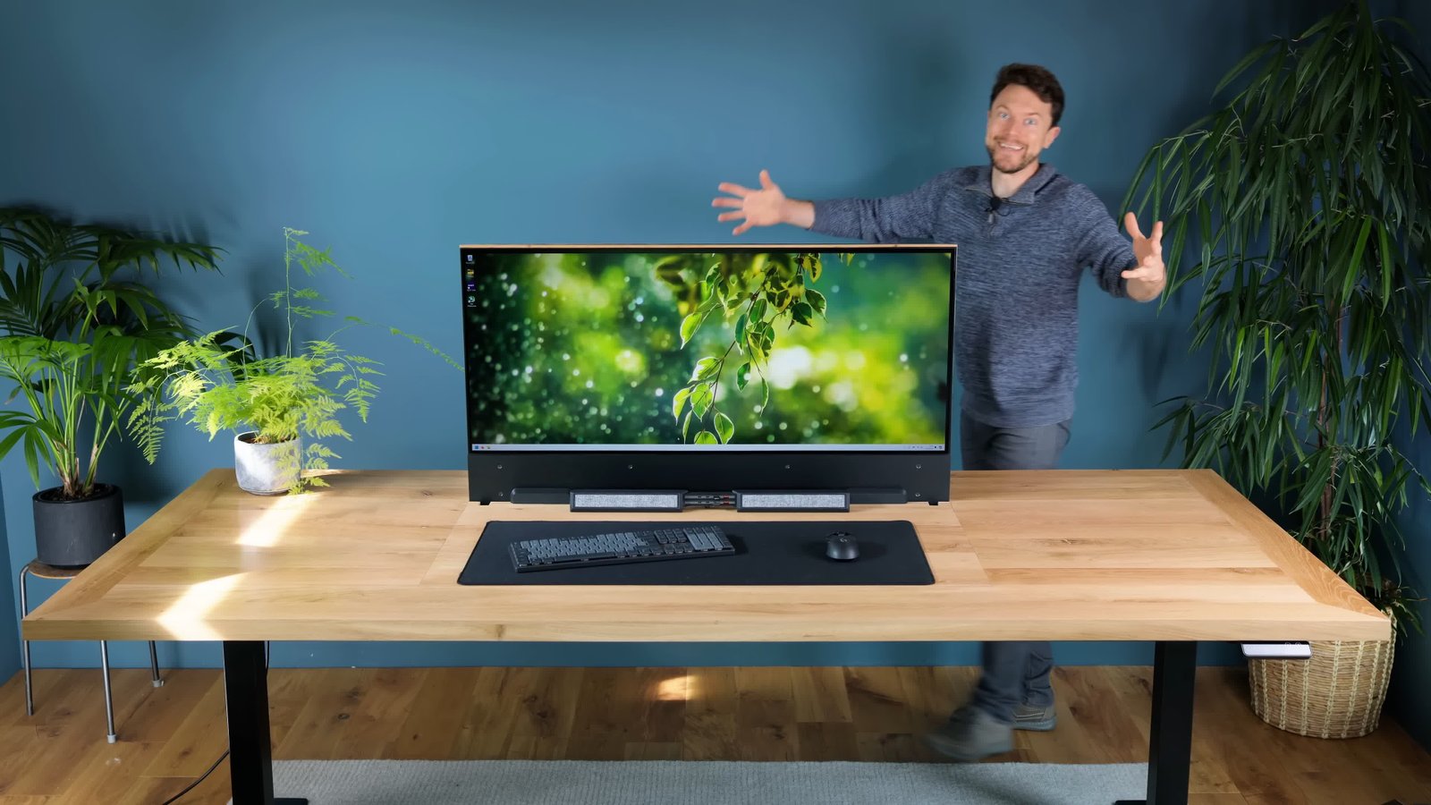 Bu masada tam donanımlı bir oyun bilgisayarı, RTX 4090 ve geniş ekran OLED monitör bulunur 2 bu masada tam donanimli bir oyun bilgisayari rtx 4090 ve genis ekran oled monitor KE55REFE