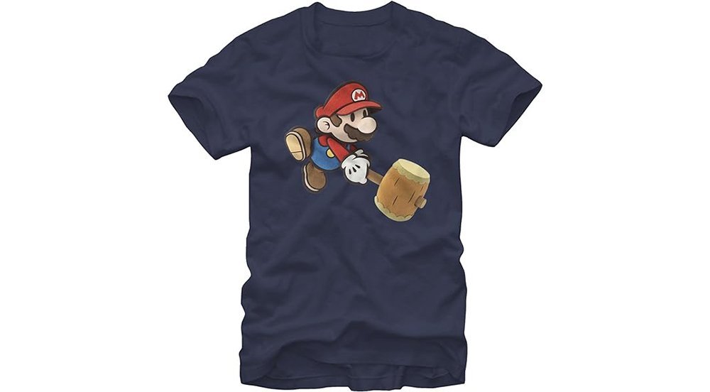 Bu Resmi Paper Mario Tişörtü Amazon'da Neredeyse %25 İndirimde 1 No Caption Provided