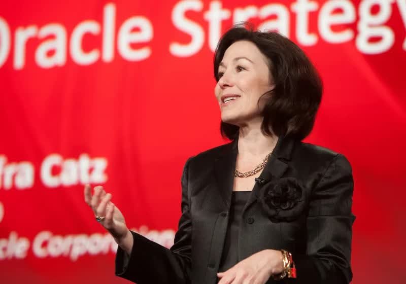 oracle ceosu safra catz tiktok veri guvenligini uretken yapay zekanin vaatlerini ve teknoloji cesitliligini PeXQAFRq