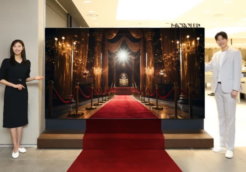 samsung 114 inc mikro led tvyi o kadar pahali bir sekilde piyasaya suruyor ki PqFDSwW3