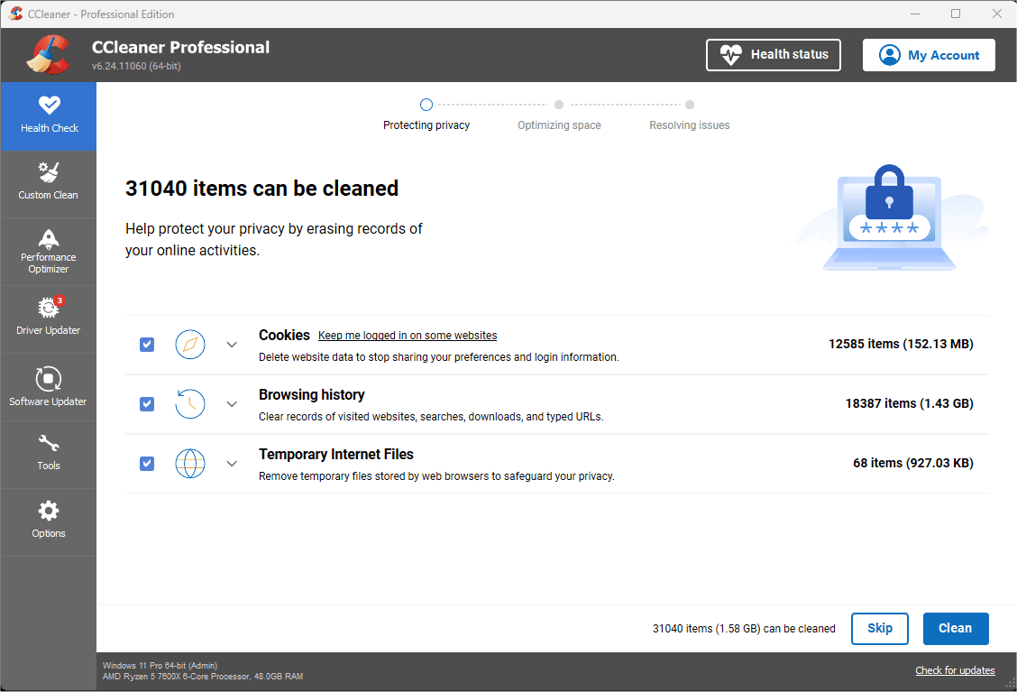 CCleaner Professional'ı bir yıl boyunca yalnızca 1$ karşılığında edinin 5 ccleaner professionali bir yil boyunca yalnizca 1 karsiliginda edinin 4 IVUZFihi