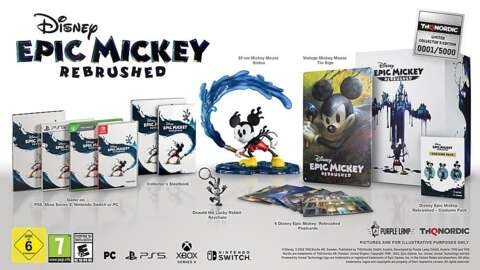 disney epic mickey rebrushed collectors edition on siparisleri canli 5000 ile sinirli OpYwtZld