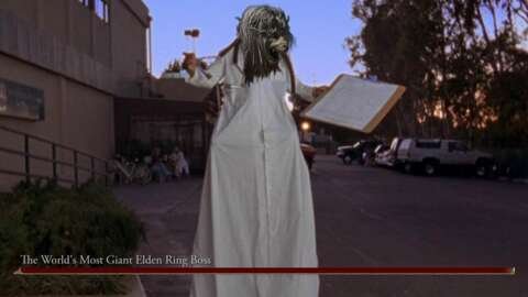 en az bir elden ring erdtree bossun golgesi kostumlu sadece iki adam Xg8ld8ON