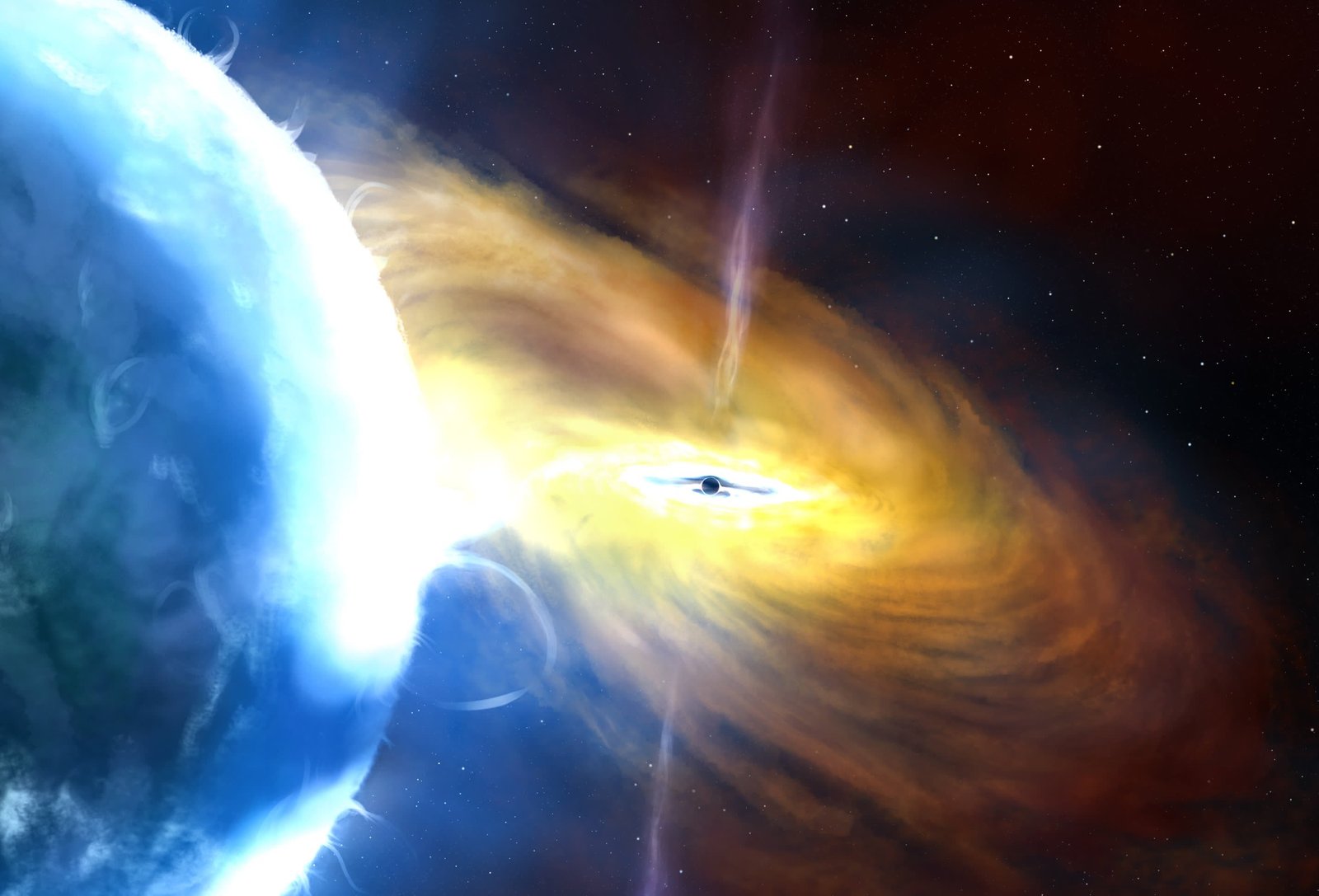 gokbilimciler super kutleli bir kara deligin cok nadir gercek zamanli olusumuna tanik oluyor 1 YMICu79Q