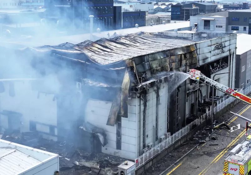 guney koredeki lityum pil fabrikasinda cikan yanginda 23 kisi hayatini kaybetti k3t47BvG