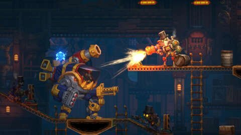 SteamWorld Heist 2, Savaşı Eğlenceli Bir Geometri ve Patlama Bulmacasına Dönüştürüyor 18 steamworld heist 2 savasi eglenceli bir geometri ve patlama bulmacasina donusturuyor Mz2OGszQ