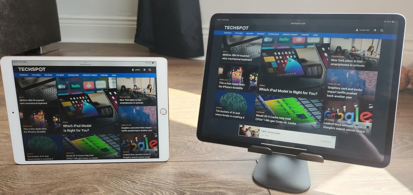 yeni bir ipade yukseltme 2024 ipad air ile eski ipad prom karsilastirmasi 2 mY4OLL7M