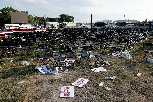 ABD Gizli Servisi, Trump'ın vurulmasının ardından yoğun incelemeye tabi tutuldu 3 Donald Trump Holds A Campaign Rally In Butler, Pennsylvania
