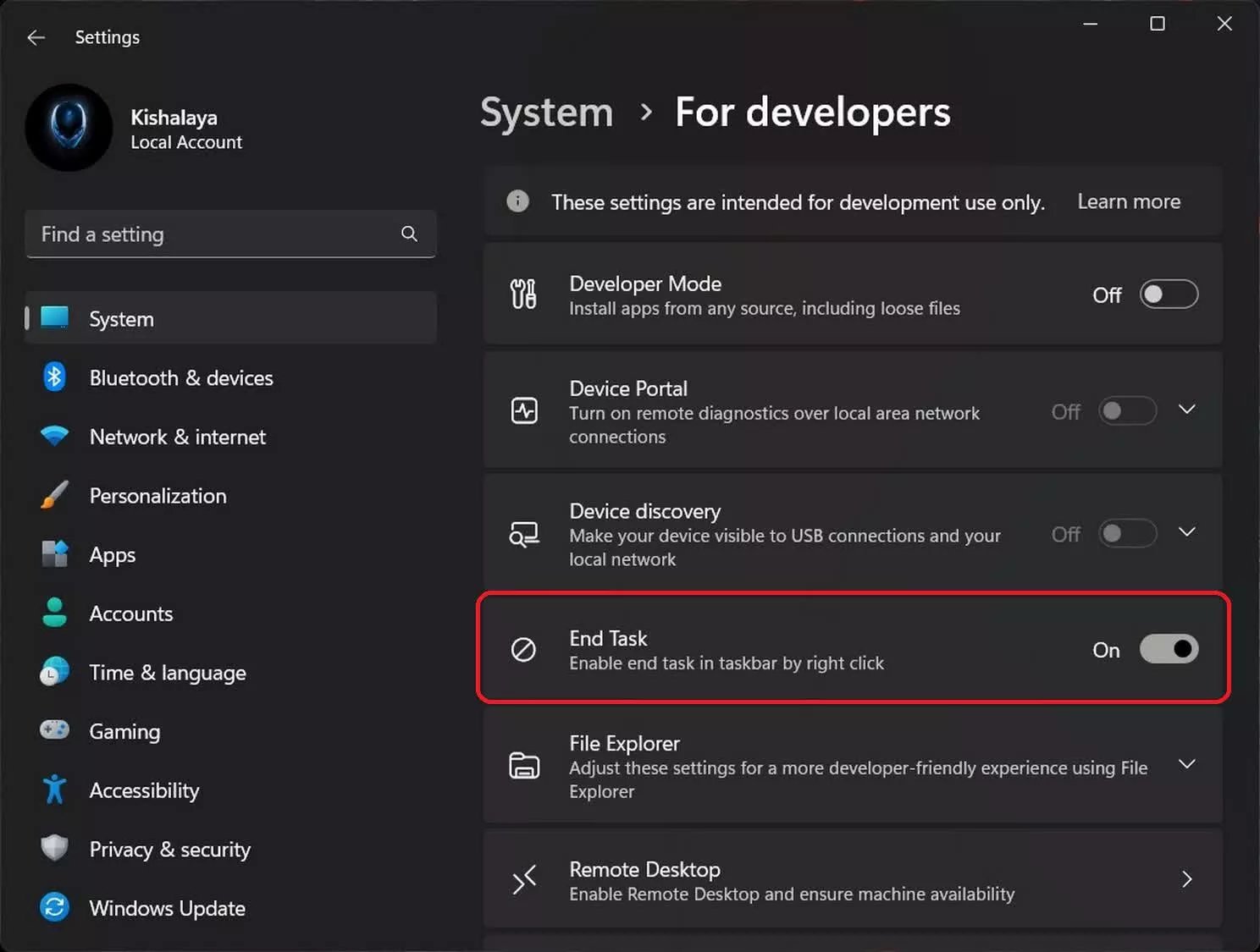 coken uygulamalari hizla sonlandirmak icin windows 11in gizli gorevi sonlandir ozelligi nasil etkinlestirilir 0 dTjkCQCO