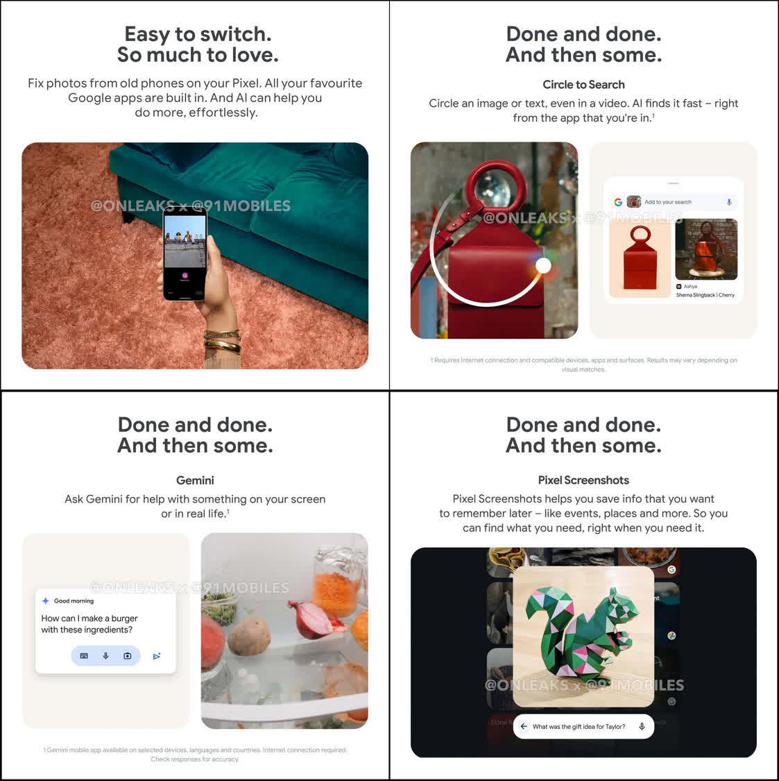 google pixel 9 tasarimi ozellikleri ve yapay zeka ozellikleri resmi tanitim materyali araciligiyla sizdirildi 8aR2OkTP