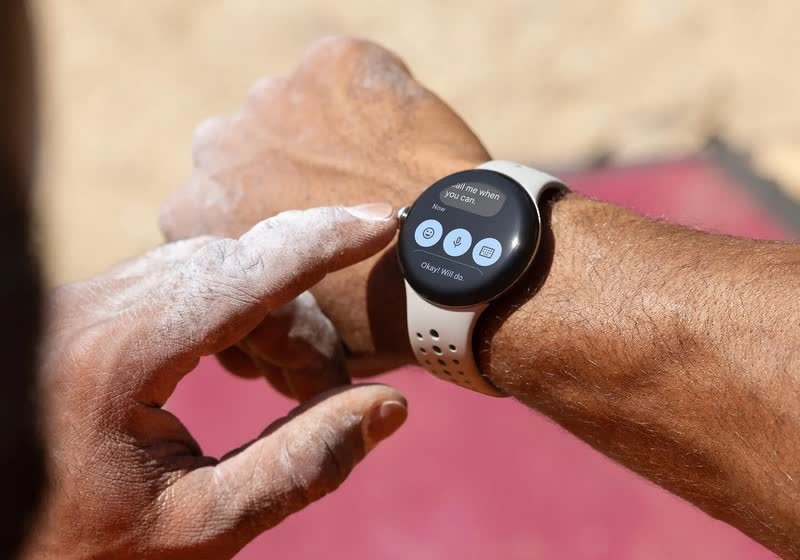 google pixel watch 3 sizintisi daha parlak ekran daha hizli sarj iot entegrasyonu ve RFliseqD