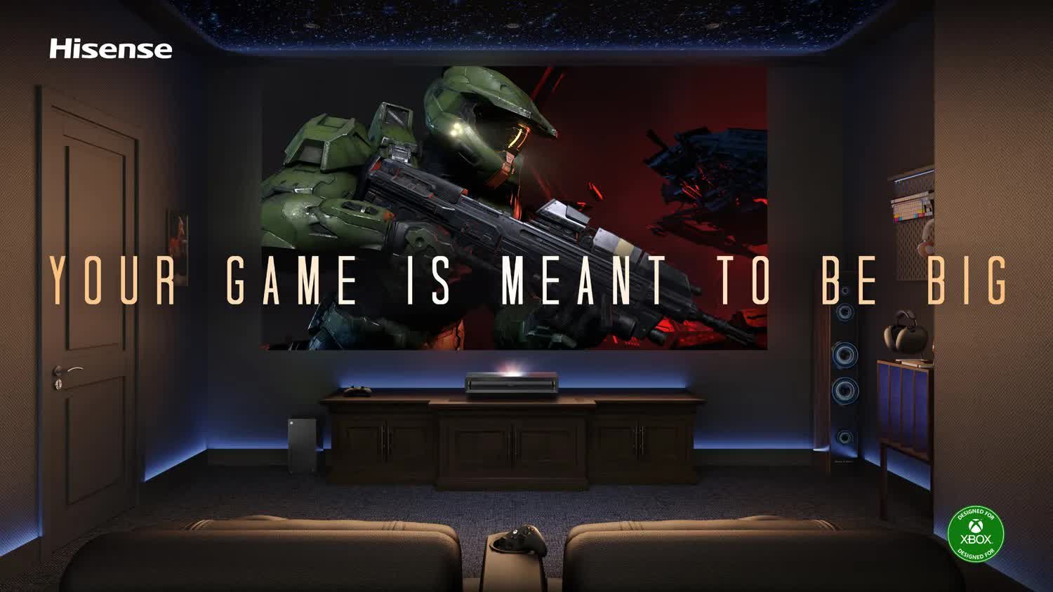 Hisense, Xbox sertifikalı, 240 Hz yenileme hızına sahip ve 3.500 dolarlık fiyat etiketine sahip ultra kısa mesafeli projektörü piyasaya sürdü 2 hisense xbox sertifikali 240 hz yenileme hizina sahip ve 3500 dolarlik fiyat etiketine sahip