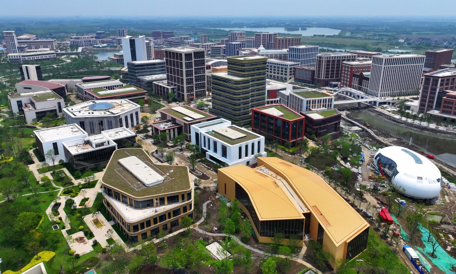 Huawei, Apple Park ve Microsoft genel merkezinden daha büyük olan Şanghay'da devasa bir Ar-Ge merkezi açıyor 3 huawei apple park ve microsoft genel merkezinden daha buyuk olan sanghayda devasa bir ar ge qbCapqLp