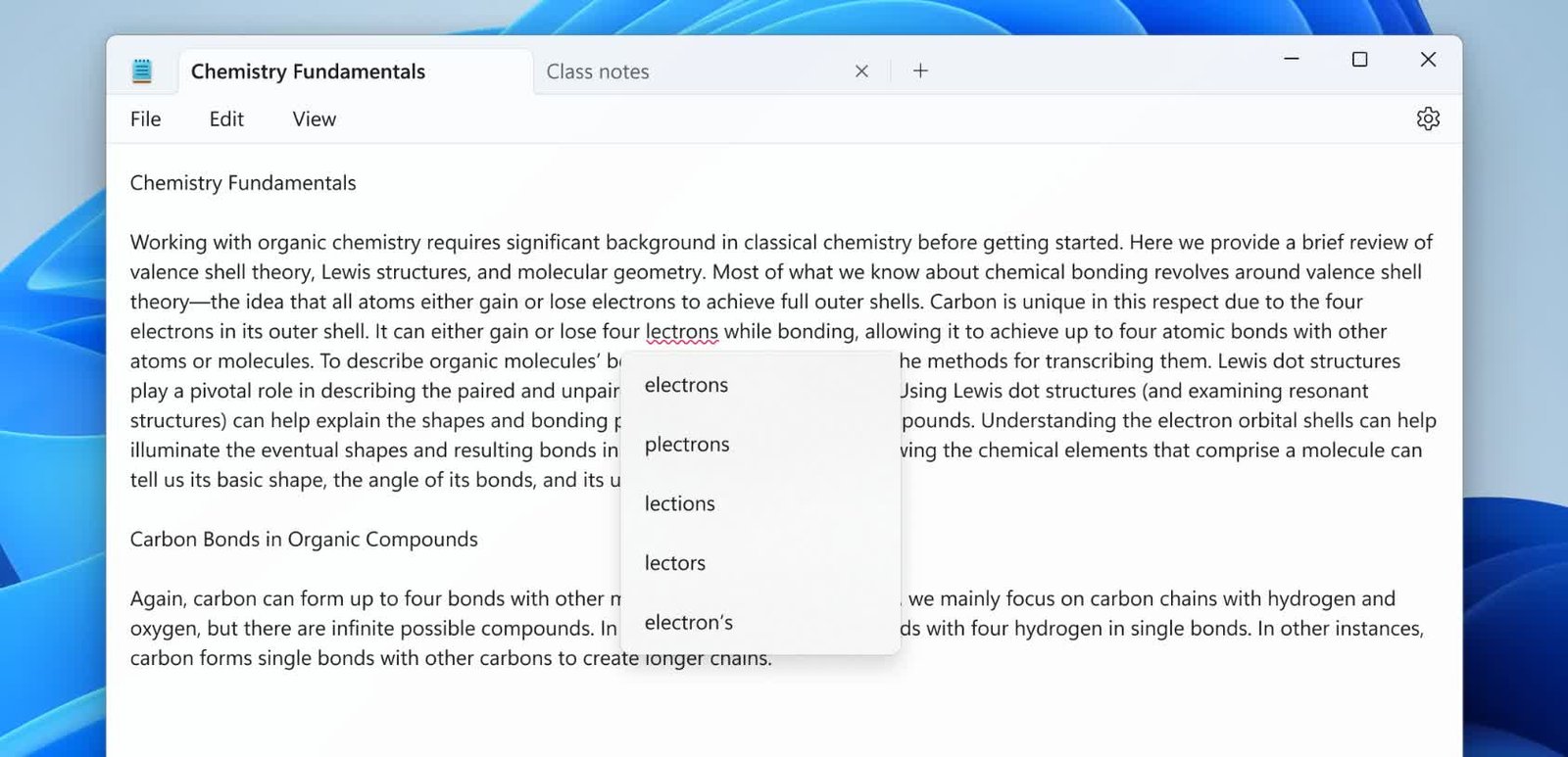 microsoft not defterinin yazim denetimi ve otomatik duzeltme ozelliklerini tum windows 11 kullanicilarina sunmaya 9jQuQueb