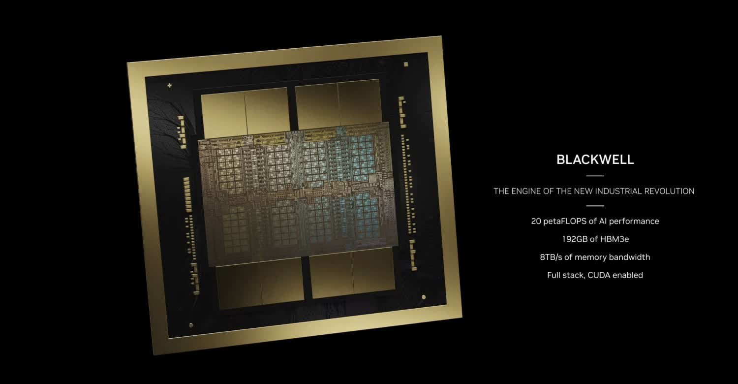 nvidia blackwell sunucu dolaplarinin her biri yaklasik 2 ila 3 milyon dolara mal olabilir