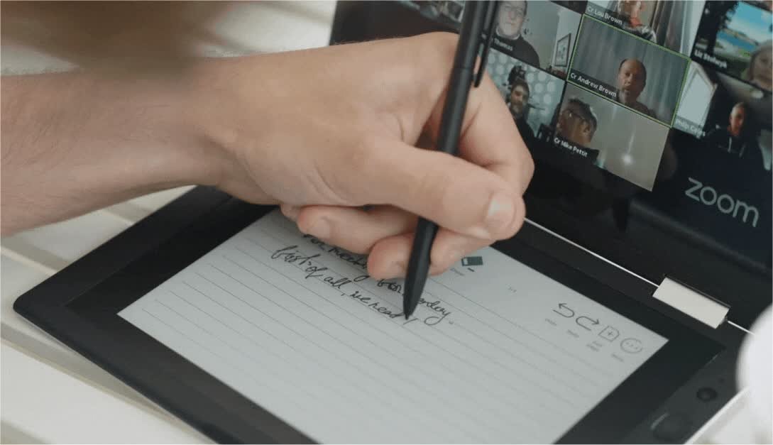 okpad renkli ips panelini ve e murekkep ekranini tek bir donusturulebilir 2si 1 arada cihazda gjdGThvl