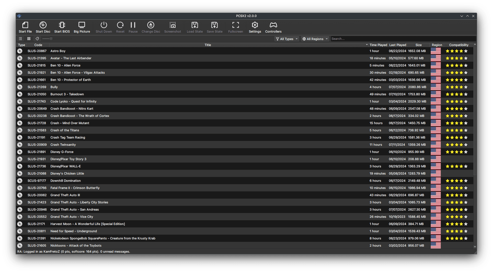 playstation 2 emulatoru pcsx2 daha iyi performans ve daha genis uyumluluk sunan 20 surumuyle DiBC5eU9
