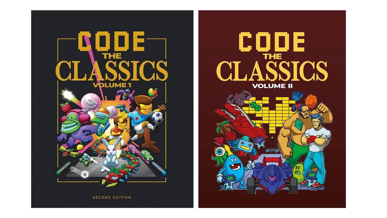 Raspberry Pi Kurucusu Retro Oyun Geliştirme Hakkında İki Kitap Yayımlıyor 1 Code the Classics Vol. 1 and 2