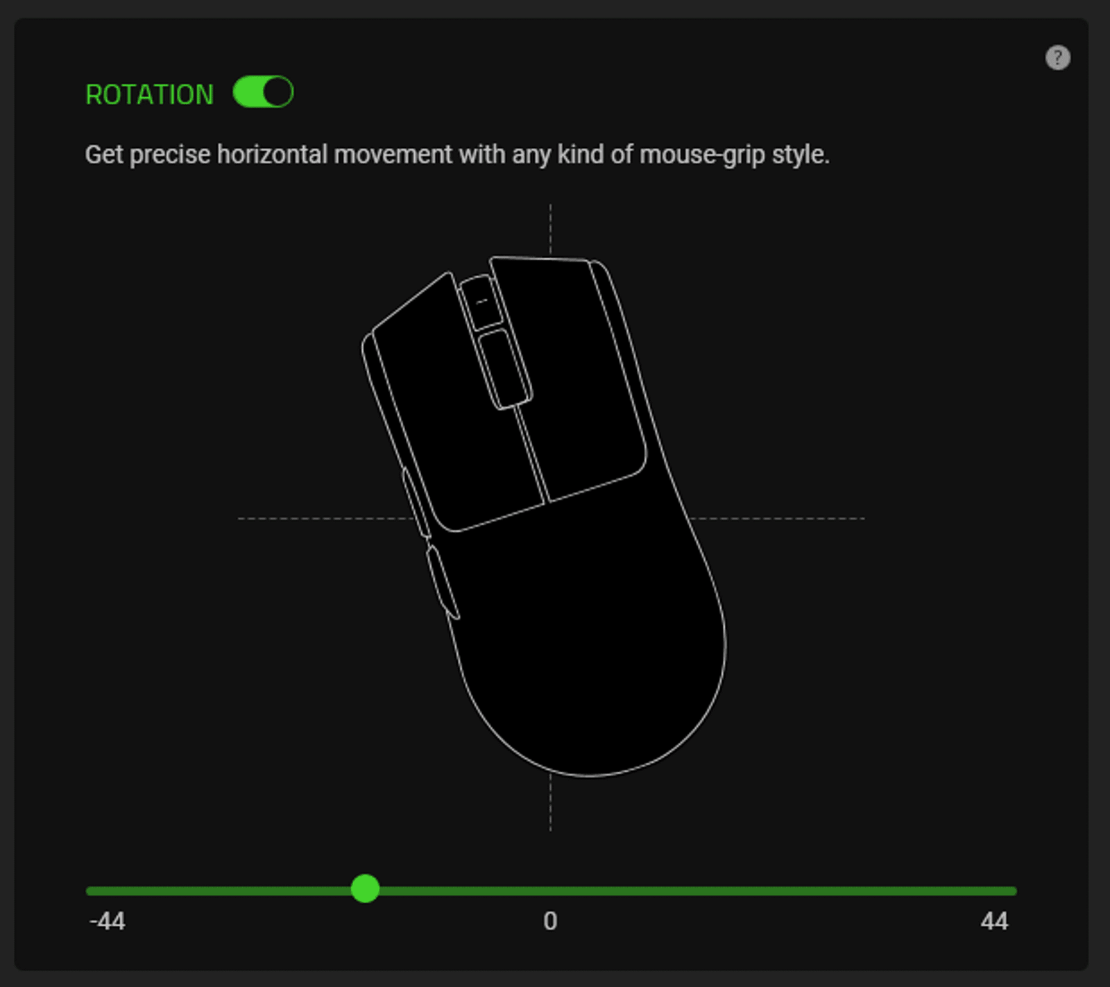 razerin yeni fare ayarlari profesyonel oyunculara fare yonu ve hassasiyeti uzerinde daha iyi kontrol