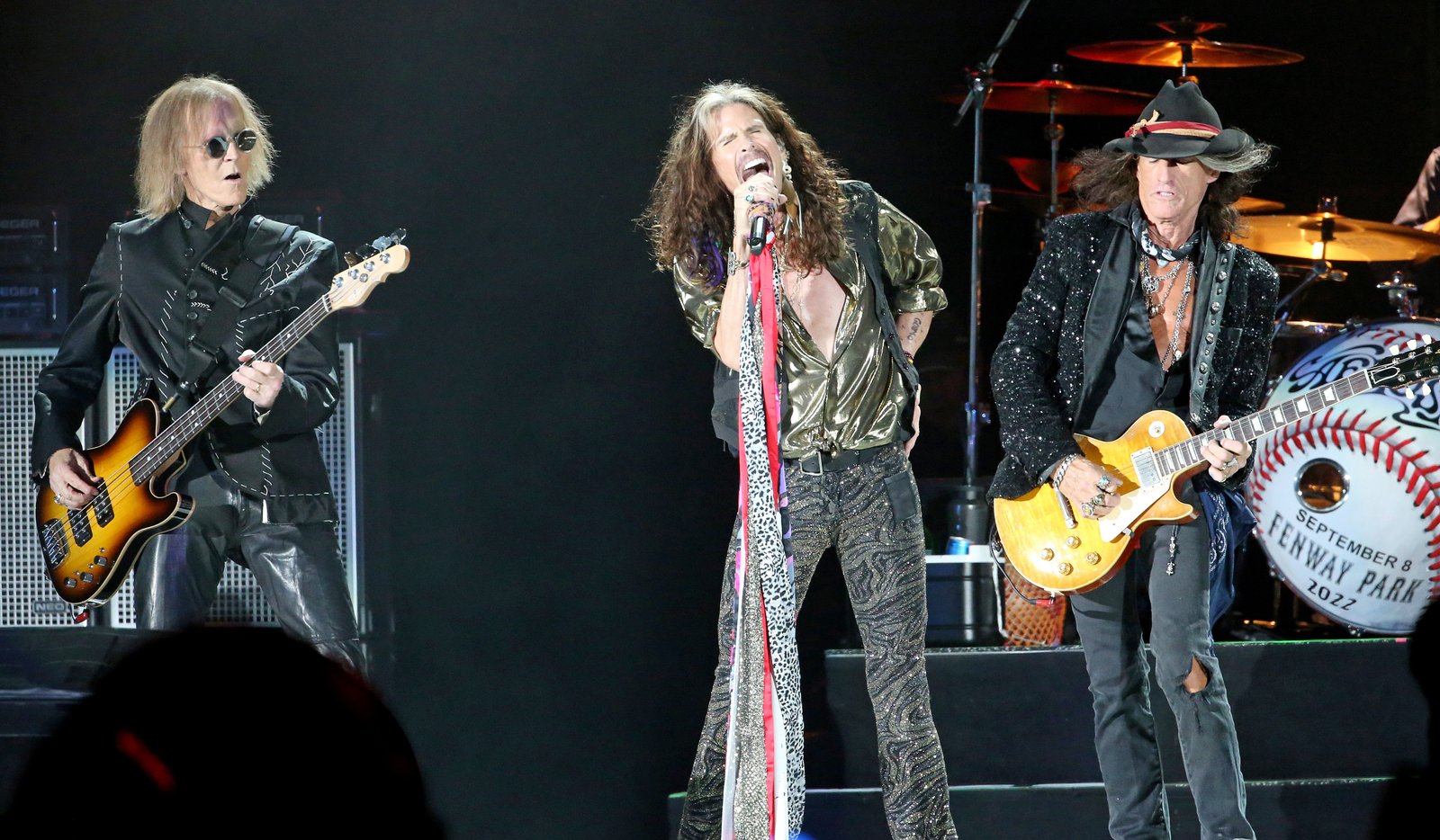 BOSTON, MA &ndash; September 8: Tom Hamilton, Steven Tyler and...