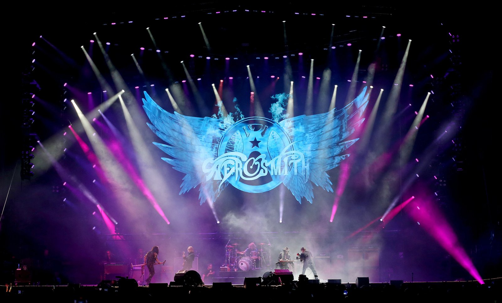 BOSTON, MA &ndash; September 8: Aerosmith performs at Fenway Park...