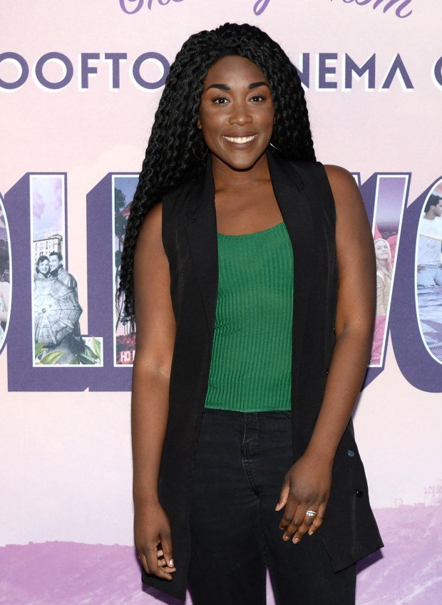 Malynda Hale in 2019. Hale grew her social media following during the pandemic when she began speaking about social justice issues. Her trip to the DNC was sponsored by Stand Up America, which paid for flights for her family and an Airbnb in Chicago. (Andrew Toth/Getty Images for Rooftop Cinema Club/TNS)