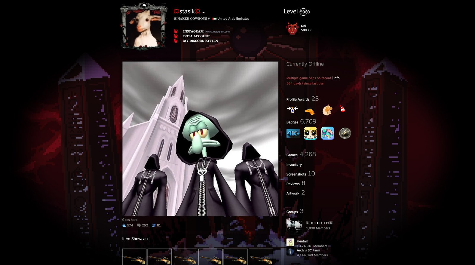 grafik tutkunu oyuncu steamde 5960 seviyeye ulasmak icin 500000 dolardan fazla harcadi 0 TYcSUcD9