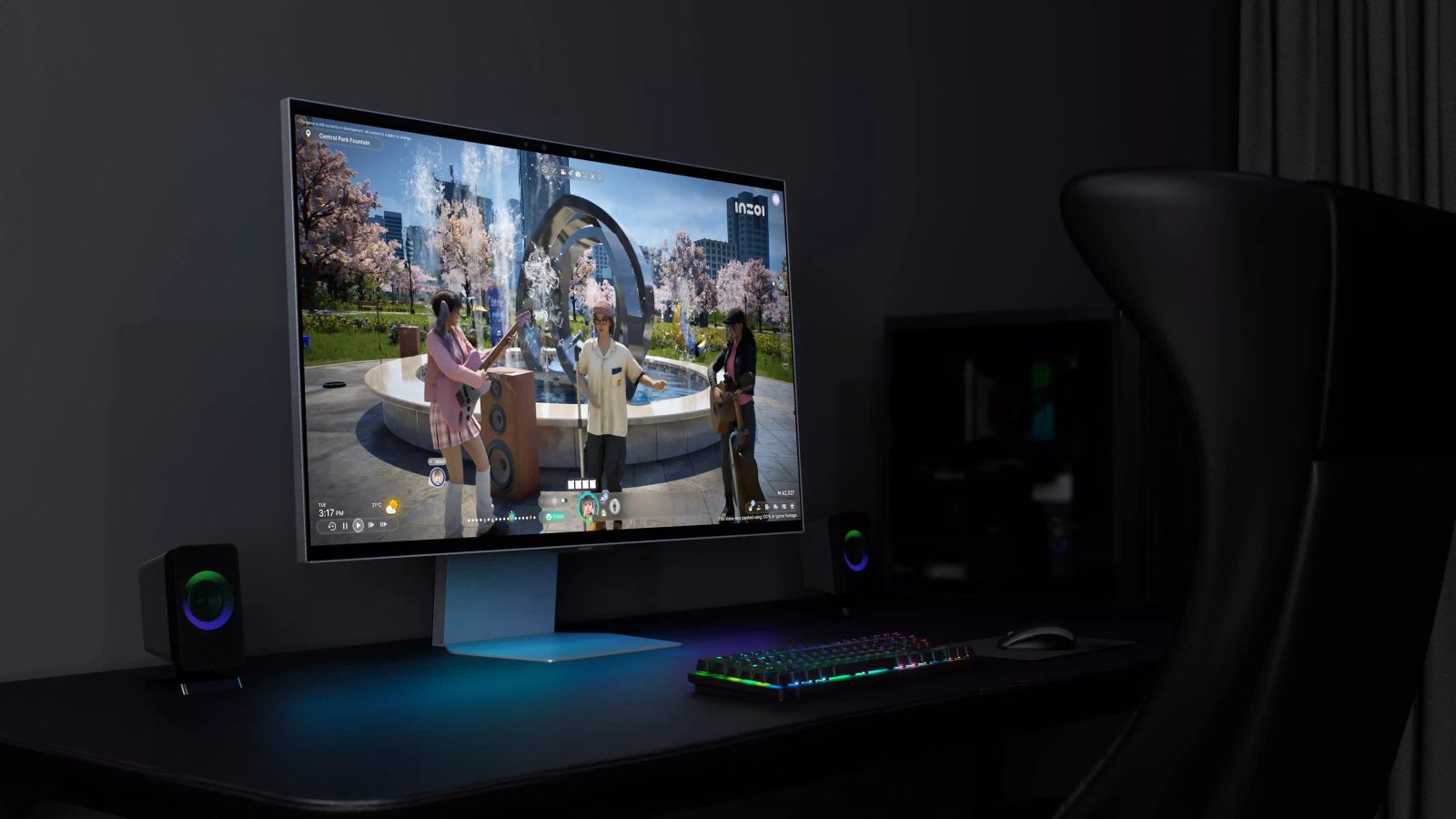 samsungun 2dden gozluk gerektirmeyen 3dye gecebilen 4k odyssey monitoru bu yil geliyor 0 Nf8ZDsB2