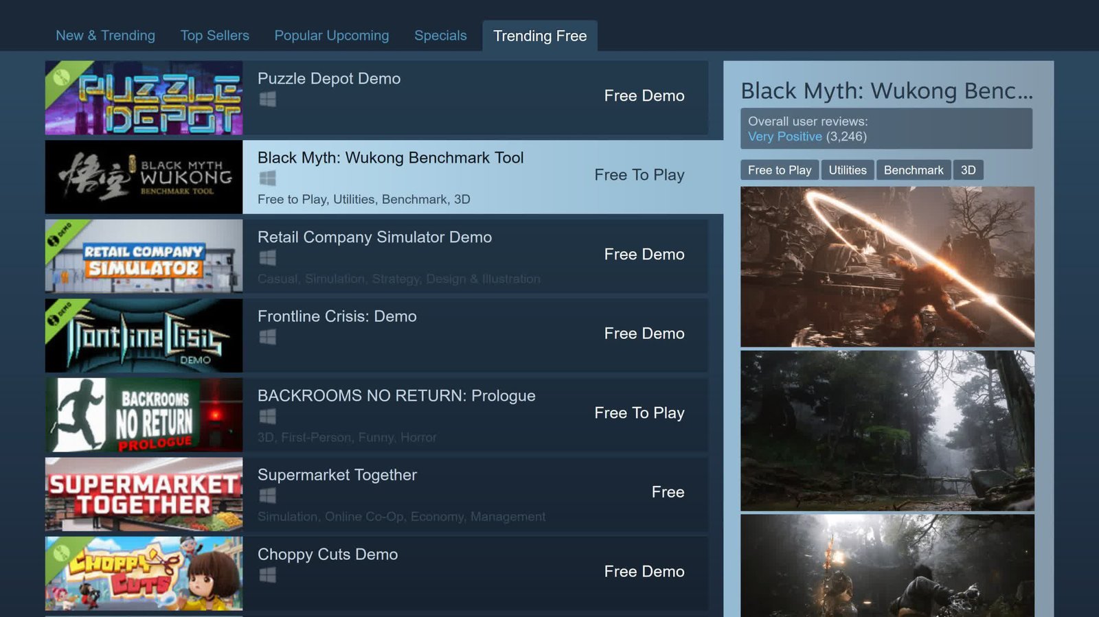 steamde ucretsiz oyunlar ve demolar bulmak artik cok daha kolay 0 w8JsyOpd