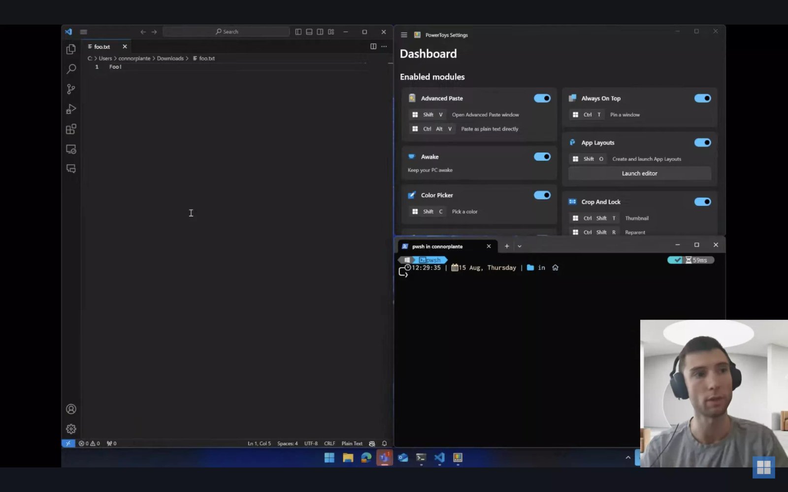 yeni windows powertoys ozelligi uygulamalari otomatik olarak baslatmaniza ve duzenlemenize olanak taniyacak 0 NOnrCCRT